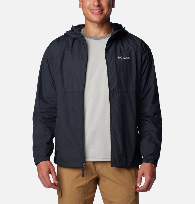 Packable on sale windbreaker mens