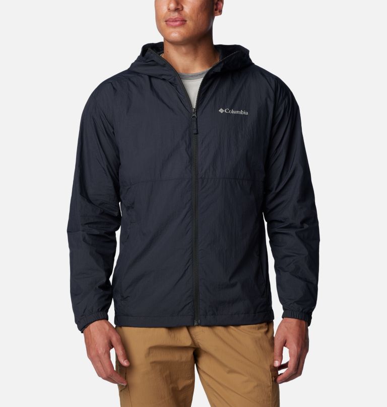 Men's Yocum Ridge Lined Wind Jacket, Color: Black, image 1