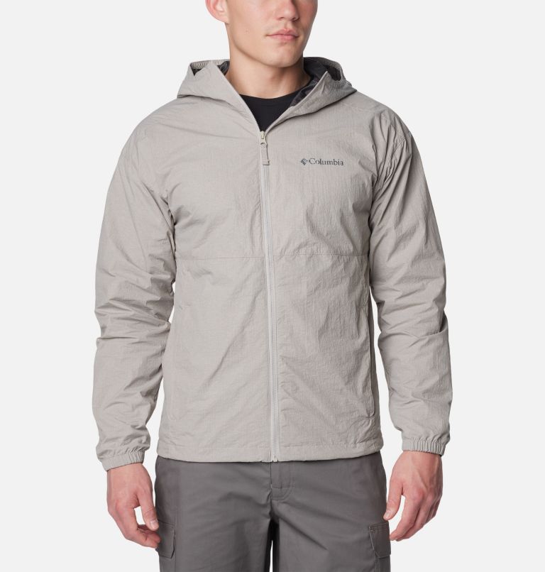 Columbia shop grey windbreaker