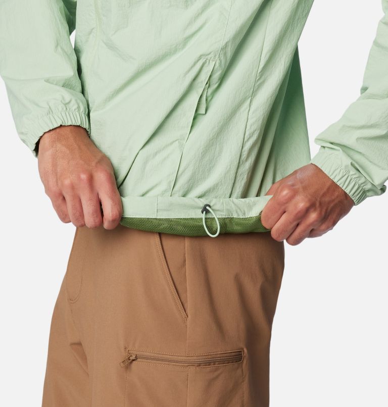 Cortavientos fácil de guardar Yocum Ridge para hombre, Color: Sage Leaf, image 6