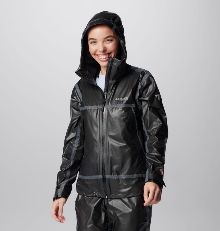 Thumbnail: Women's OutDry Extreme Wyldwood Shell Jacket, Color: Black, image 9