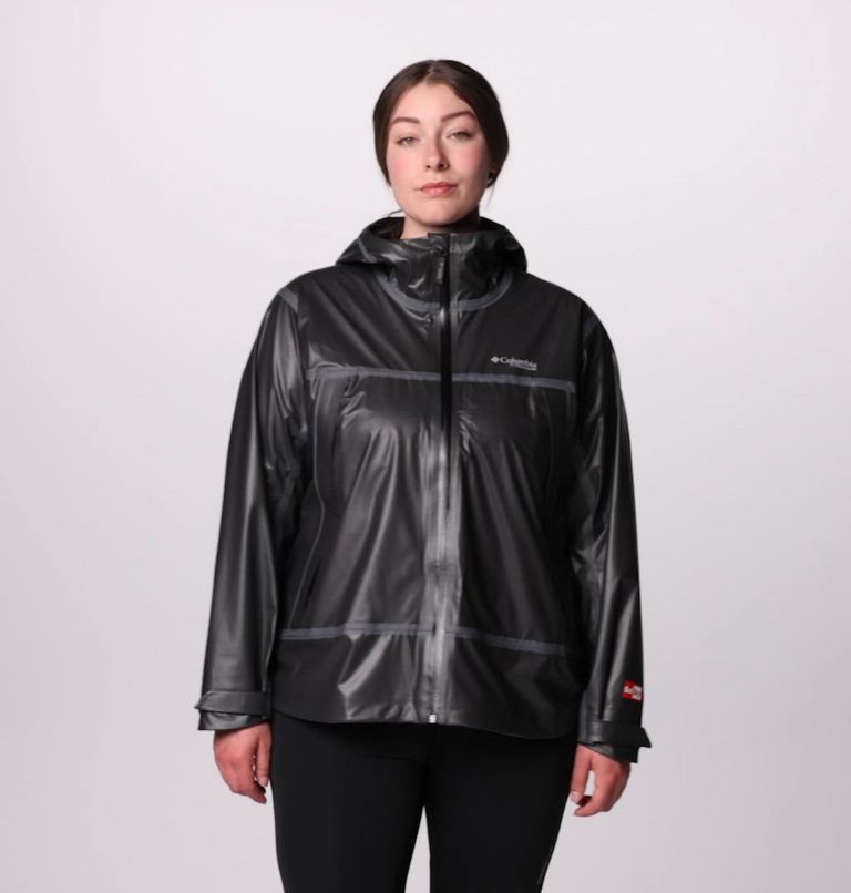 Manteau OutDry Extreme Wyldwood pour femme – Grandes tailles, Color: Black