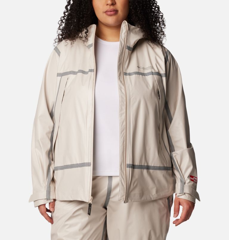 Thumbnail: Manteau OutDry Extreme Wyldwood pour femme – Grandes tailles, Color: Dark Stone, image 9