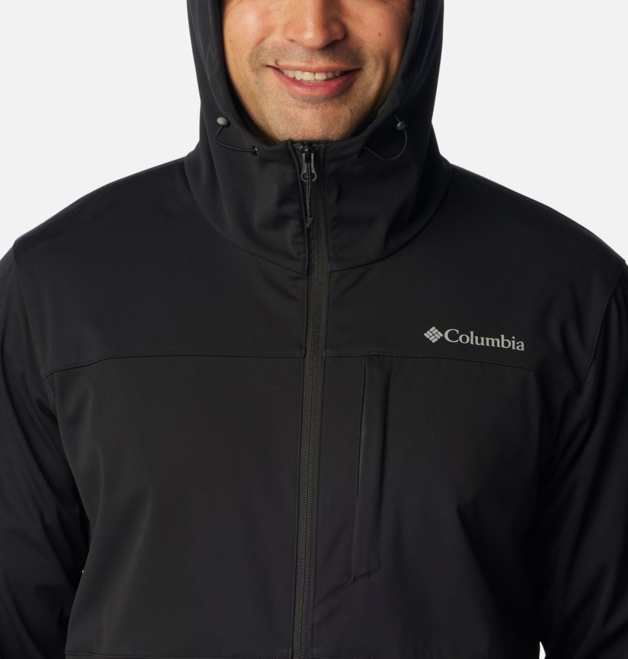 Men's Black Mesa™ Hooded Softshell Jacket 4