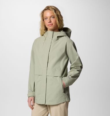 Women's Altbound Waterproof Recycled Jacket, Color: Safari, image 3