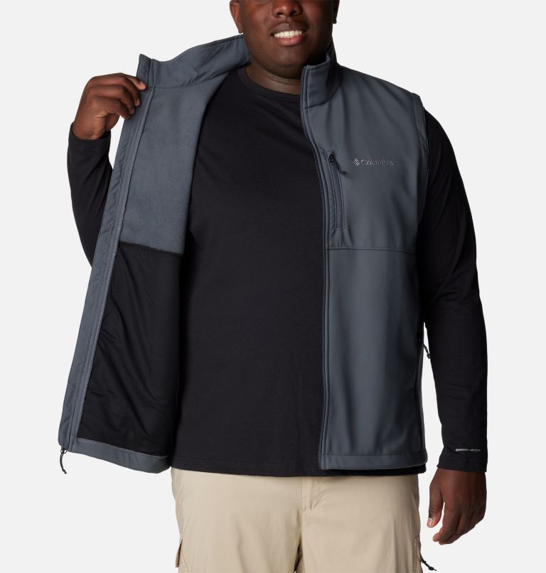 Veste sans manches à coquille souple Ascender pour homme – Tailles fortes, Color: Graphite, image 5