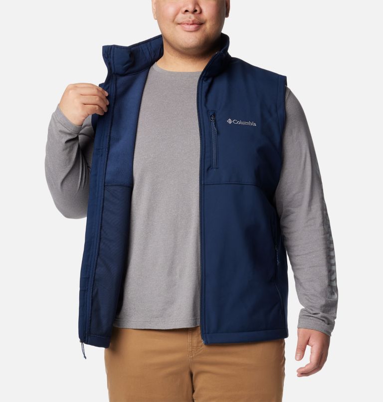 Men's Ascender Softshell Vest - Big, Color: Collegiate Navy, image 5