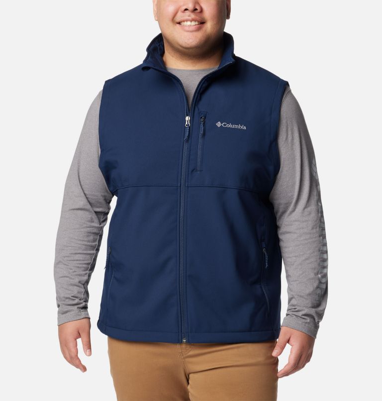 Men's Ascender Softshell Vest - Big, Color: Collegiate Navy, image 1