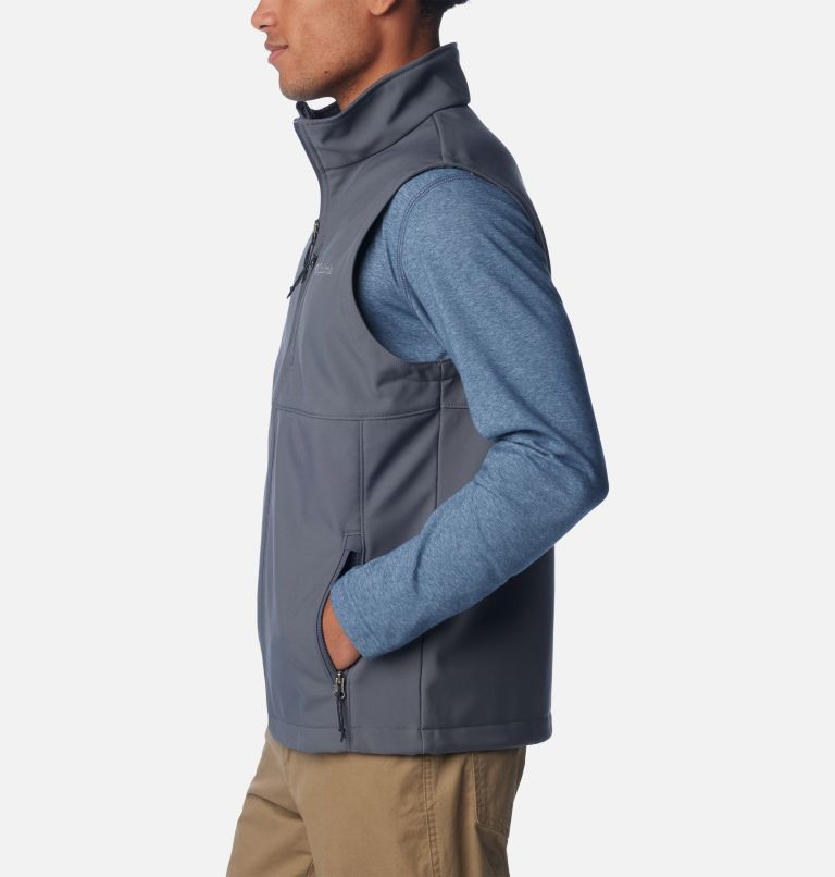 Men's Ascender Softshell Vest - Tall, Color: Graphite, image 3