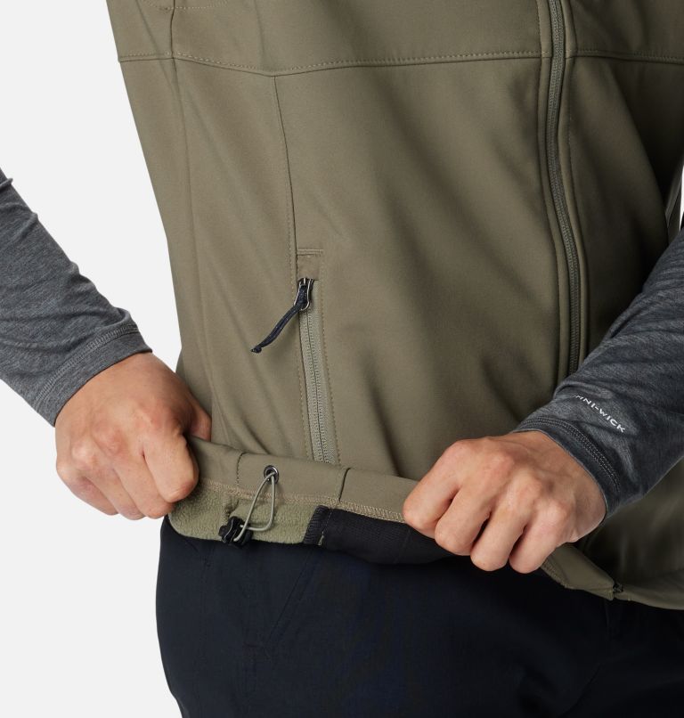 Veste sans manches à coquille souple Ascender pour homme – Grandes tailles, Color: Stone Green, image 6