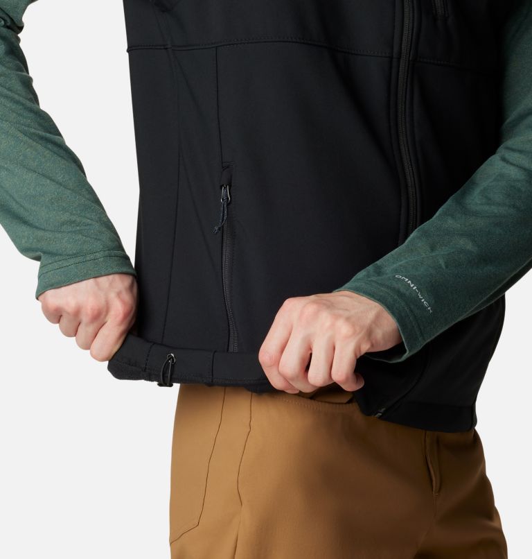 Ascender Softshell Wander-Weste für Männer, Color: Black, image 6