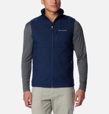 Abrigo rompevientos Columbia Azul Blanco con Capucha Viento para Hombre  Talla Grande