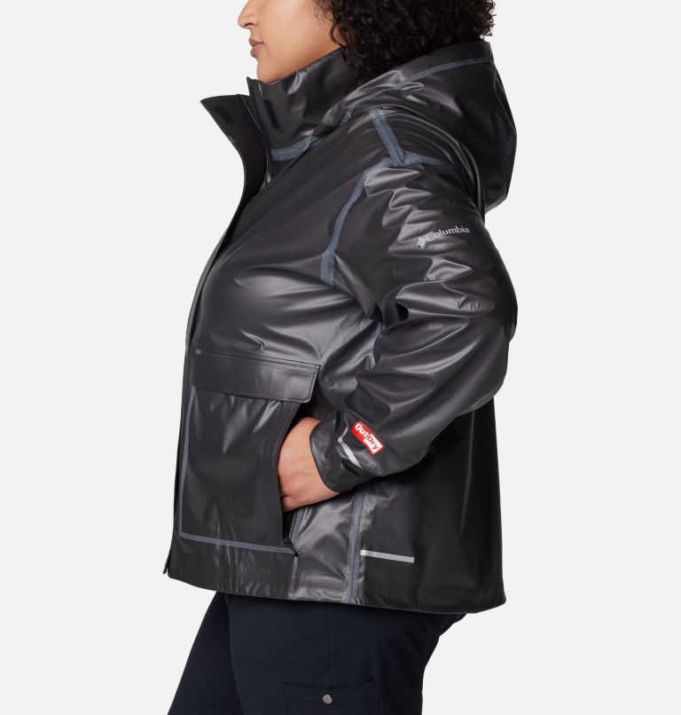 Manteau OutDry Extreme Boundless pour femme – Grandes tailles, Color: Black, image 3