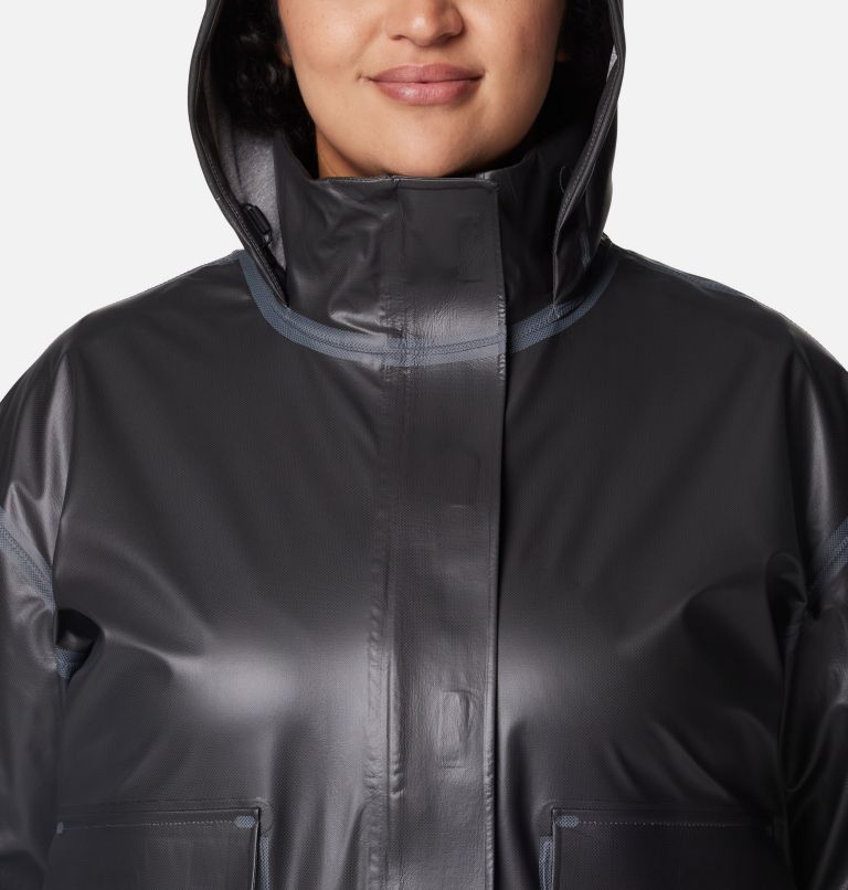Manteau OutDry Extreme Boundless pour femme – Grandes tailles, Color: Black, image 4