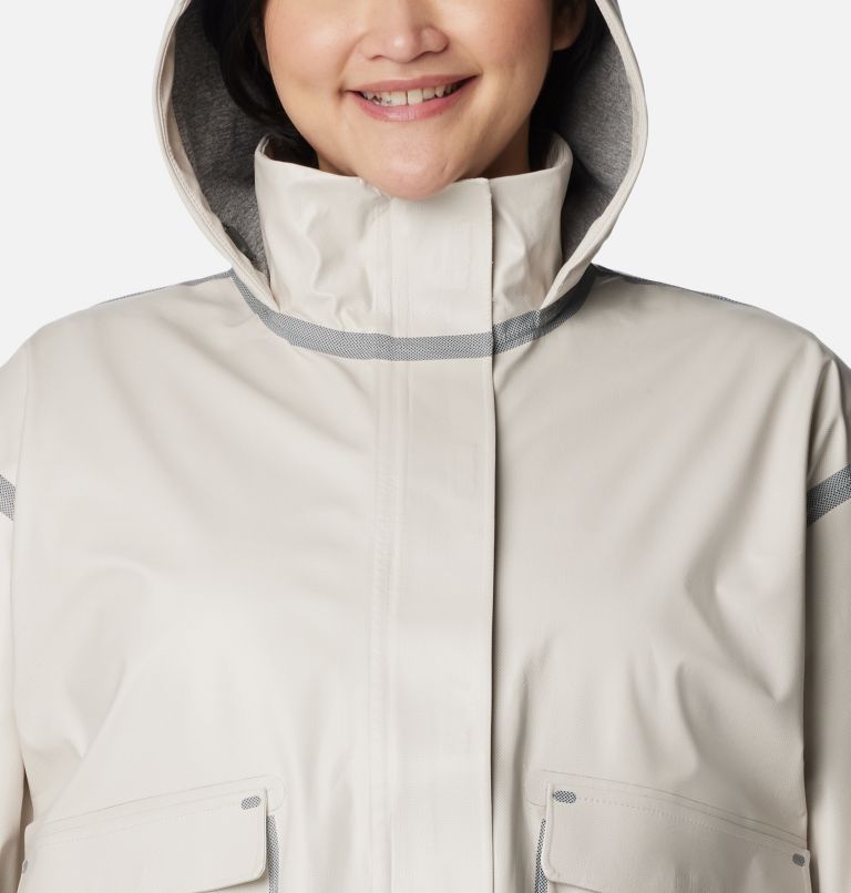 Women's OutDry Extreme Boundless Shell - Plus Size, Color: Dark Stone, image 4
