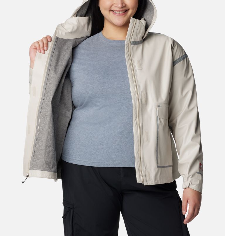 Women's OutDry Extreme Boundless Shell - Plus Size, Color: Dark Stone, image 5
