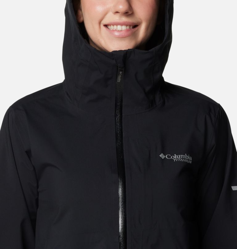 Columbia women's titanium hot sale omni tech jacket