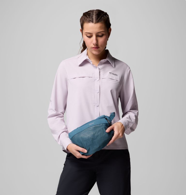 Women's Omni-Tech AmpliDry II Shell, Color: Everblue, image 11
