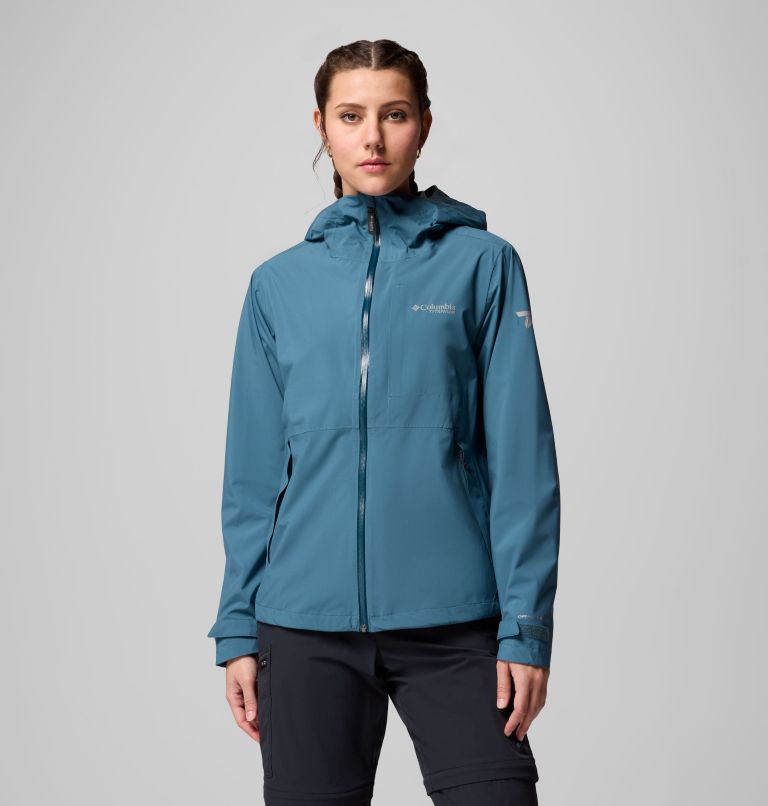 Women's Omni-Tech AmpliDry II Shell, Color: Everblue, image 1