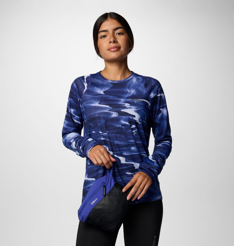 Women's Ampli-Dry II Waterproof Hiking Shell Jacket, Color: Clematis Blue, image 10