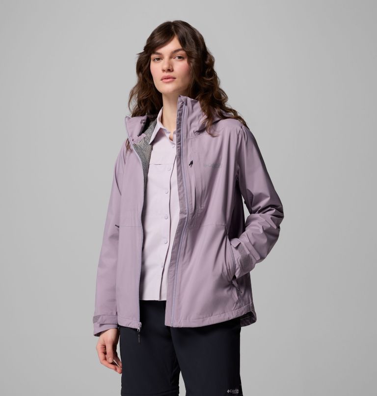 Women's Omni-Tech AmpliDry II Shell, Color: Shale Purple, image 5