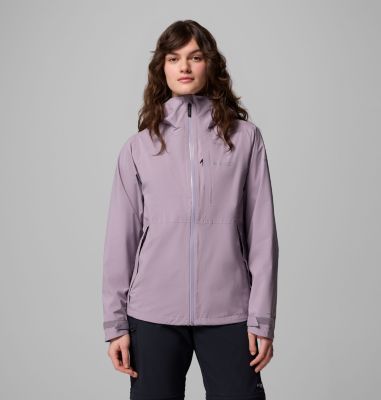 Veste de Randonnée Imperméable Ampli-Dry II Femme, Color: Shale Purple, image 1