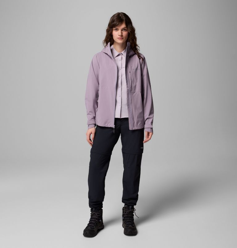 Women's Omni-Tech AmpliDry II Shell, Color: Shale Purple, image 2