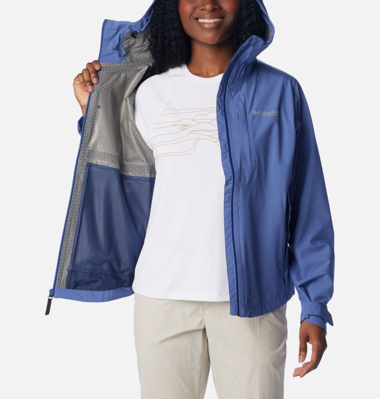 Women's Omni-Tech™ AmpliDry™ II Shell | 593 | L 5