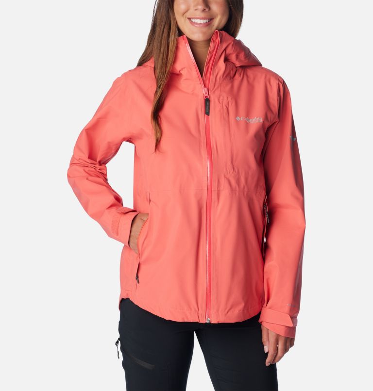 Chaqueta impermeable de senderismo para Mujer