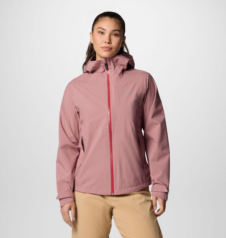 Women's Ampli-Dry II Waterproof Hiking Shell Jacket, Color: Fig, image 1