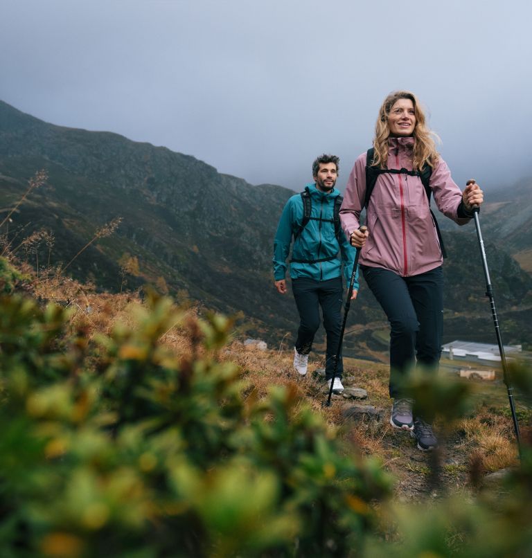 Women's Ampli-Dry II Waterproof Hiking Shell Jacket, Color: Fig, image 11