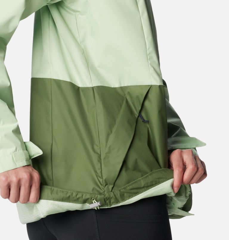 Women's Inner Limits III Jacket, Color: Sage Leaf, Canteen, image 6