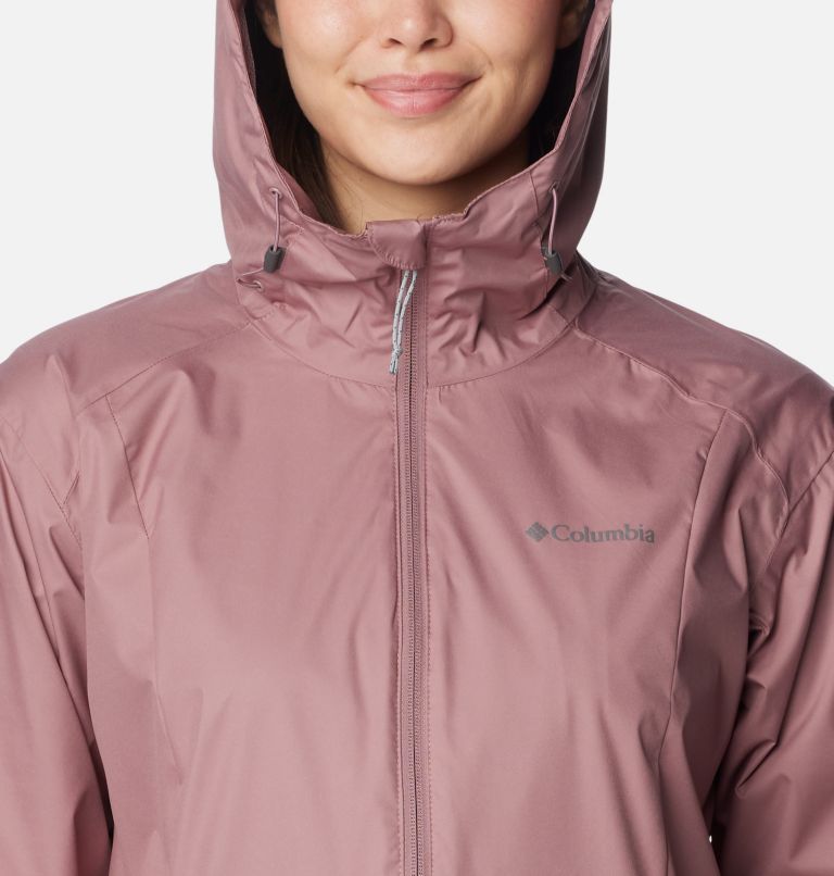 Thumbnail: Women's Inner Limits III Jacket, Color: Fig, Pink Dawn, image 4