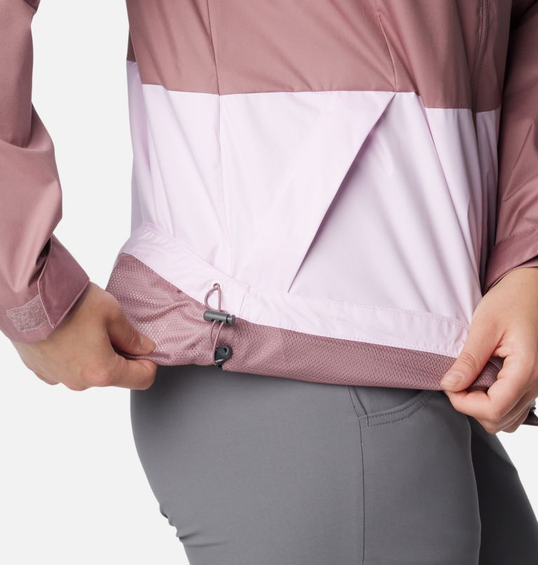 Women's Inner Limits III Jacket, Color: Fig, Pink Dawn, image 6