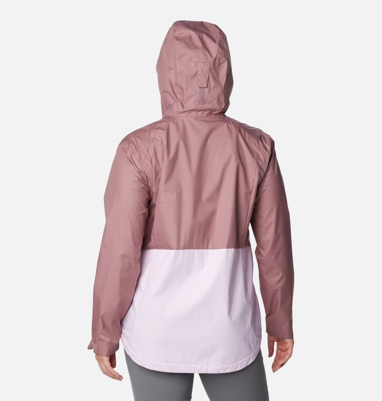 Women's Inner Limits III Jacket, Color: Fig, Pink Dawn, image 2