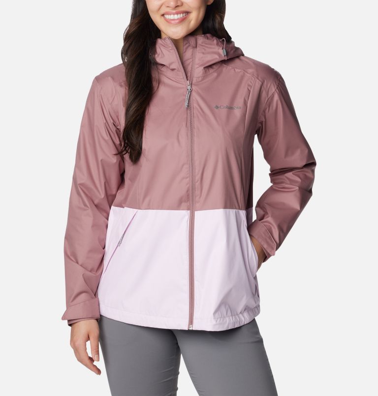 Columbia Women's Inner Limits II Rain Jacket - M - BeigePrints