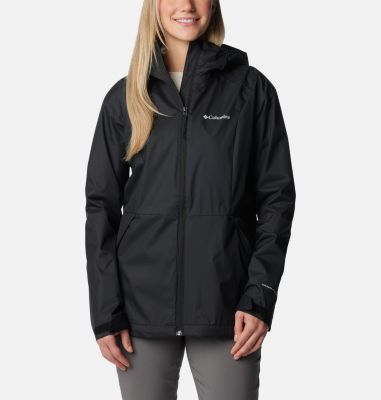 Gray columbia rain jacket womens best sale