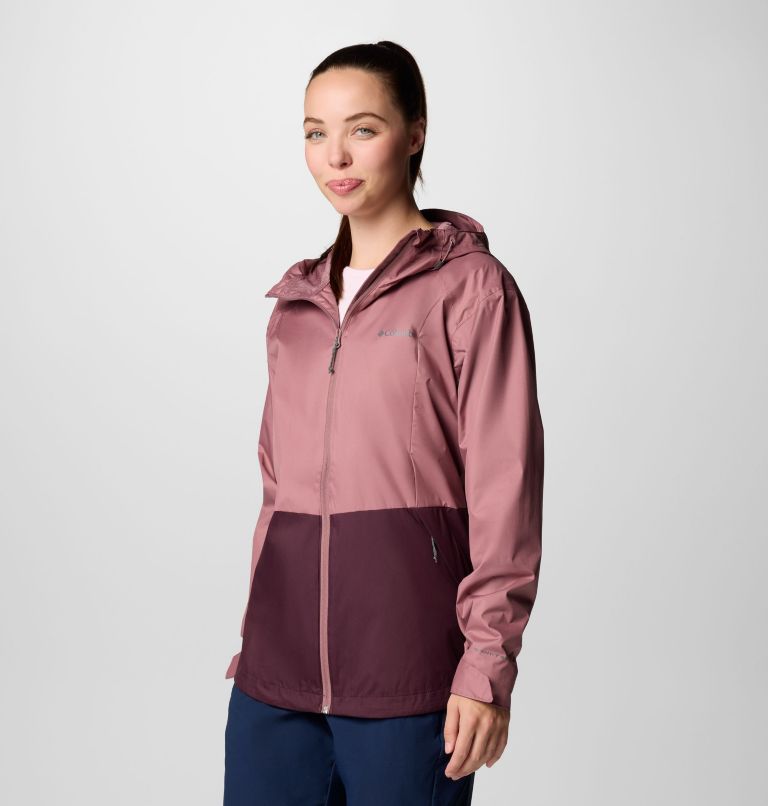 Women's Inner Limits III Waterproof Jacket, Color: Fig, Moonvista, image 4
