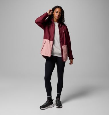 Inner Limits III Jacket, Color: Rich Wine, Eraser Pink, image 6