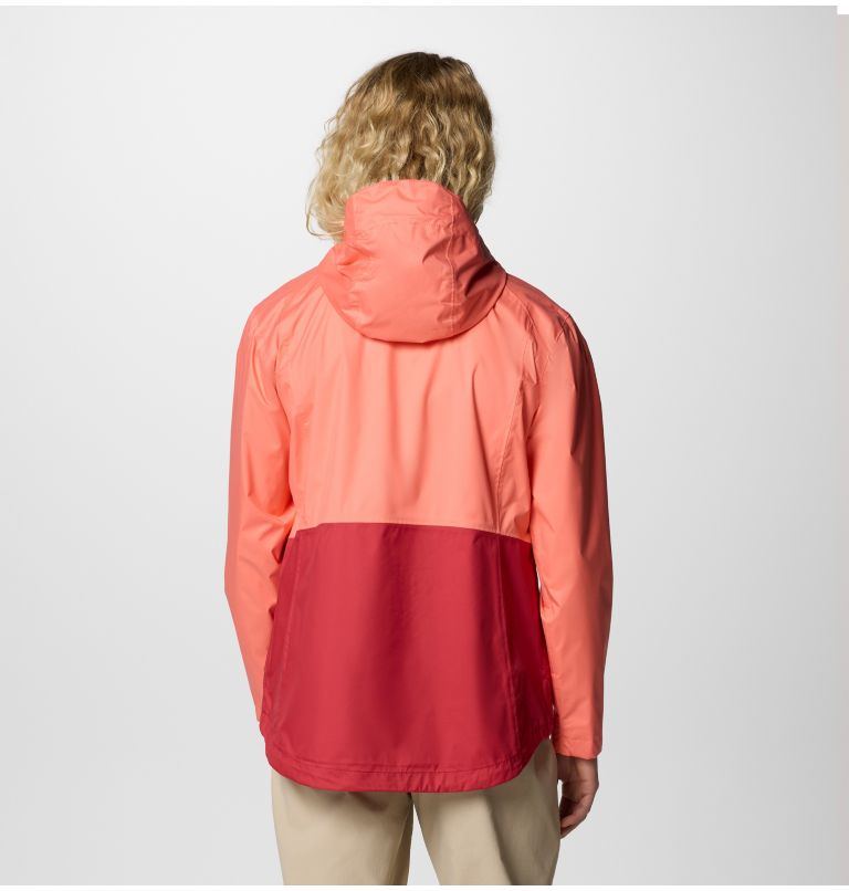 Women's Inner Limits III Waterproof Jacket, Color: Alpenglow, Daredevil, image 2