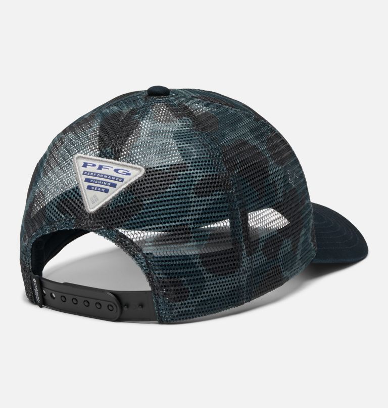 PFG Tie Down Mesh Snap Back, Color: Black Duck Camo, Black, image 2