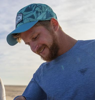 Columbia PFG Tie Down Mesh Snapback Cap – Unisex Breathable Fishing Hat, One Size Fits Most