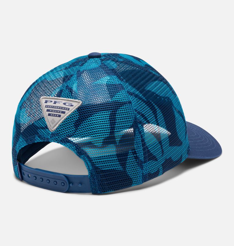 PFG Tie Down Mesh Snap Back, Color: Carbon Broadleaf, image 2