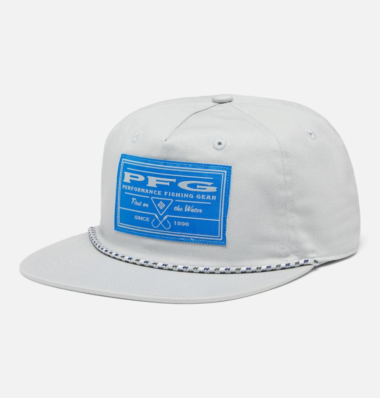 PFG Back Tack Snap Back, Color: Cool Grey, PFG FOTW, image 1