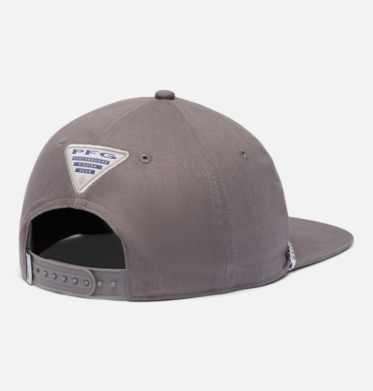 PFG Back Tack Snap Back, Color: City Grey, Big Game Fly, image 2