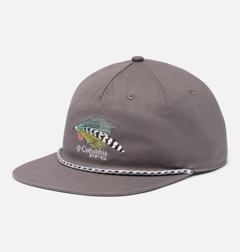 PFG Back Tack Snap Back, Color: City Grey, Big Game Fly, image 1