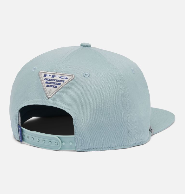 Unisex PFG Back Tack Snap Back, Color: Crushed Blue, Redfish Shine, image 2