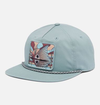 PFG Back Tack Snap Back, Color: Crushed Blue, Redfish Shine, image 1
