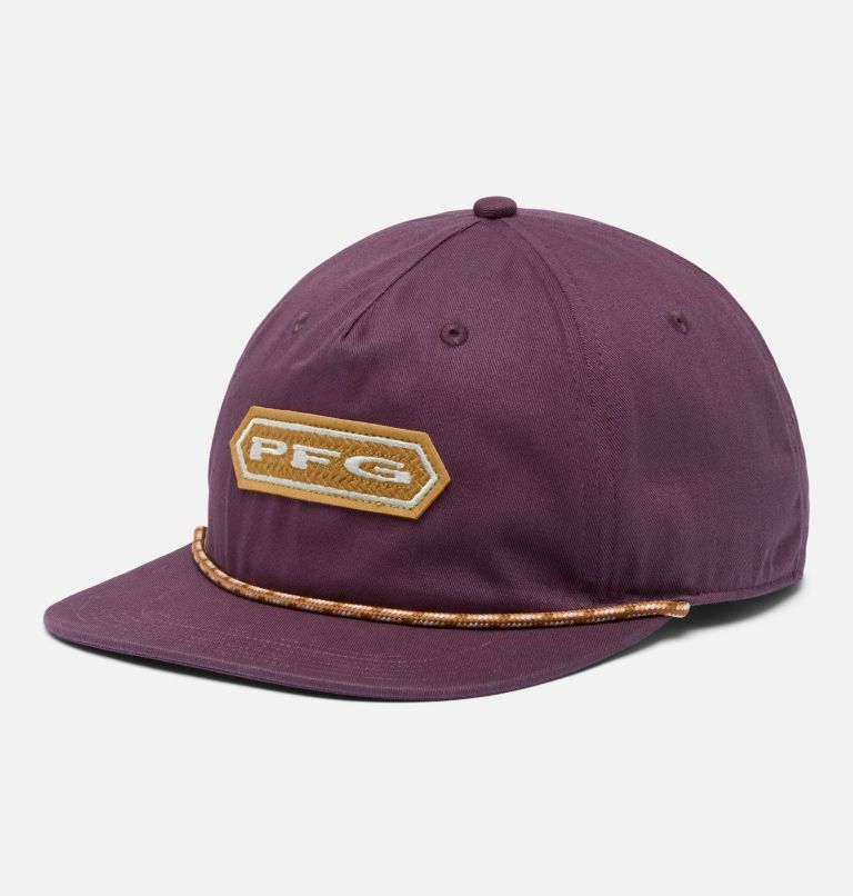 PFG Back Tack Snap Back, Color: Dusty Purple, PFG Tag, image 1