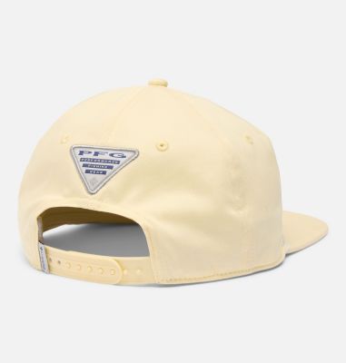 PFG Back Tack Snap Back, Color: Lemon Wash, Redfish Shine, image 4